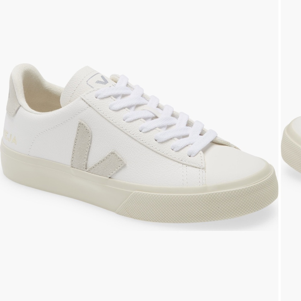 Veja Campo Sneaker V12 Extra White Natural Suede Women'’s Size 8